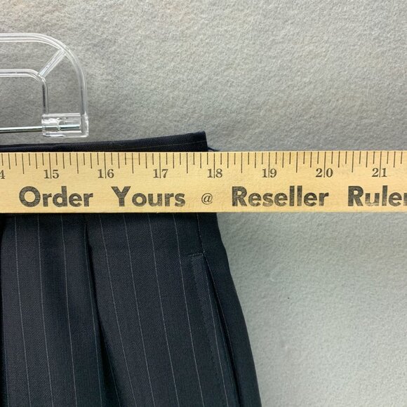 Daniel Cremieux Suit Mens 41R Pants 36 x‎ 28 Blue Pinstripe Loro Piana Wool 2pc - Picture 13 of 14